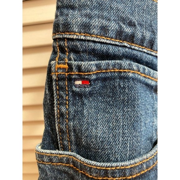 Tommy Hilfiger Jeans Straight Leg Fit Essential Clean Rinse Jeans Zip 40W 34L - Picture 2 of 8